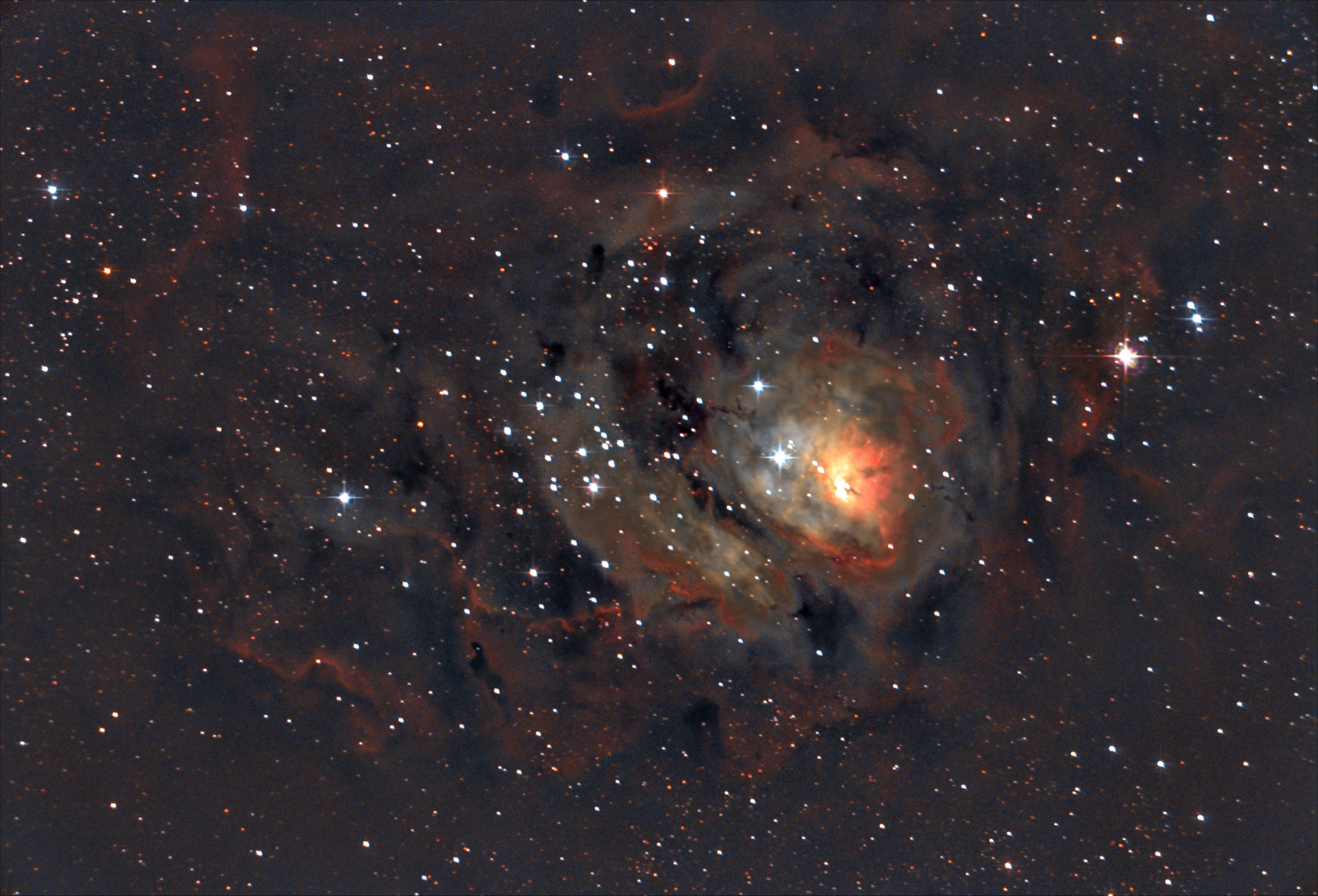 Nebulosa da Lagoa – Messier 8 / NGC6523 (2023/2025)