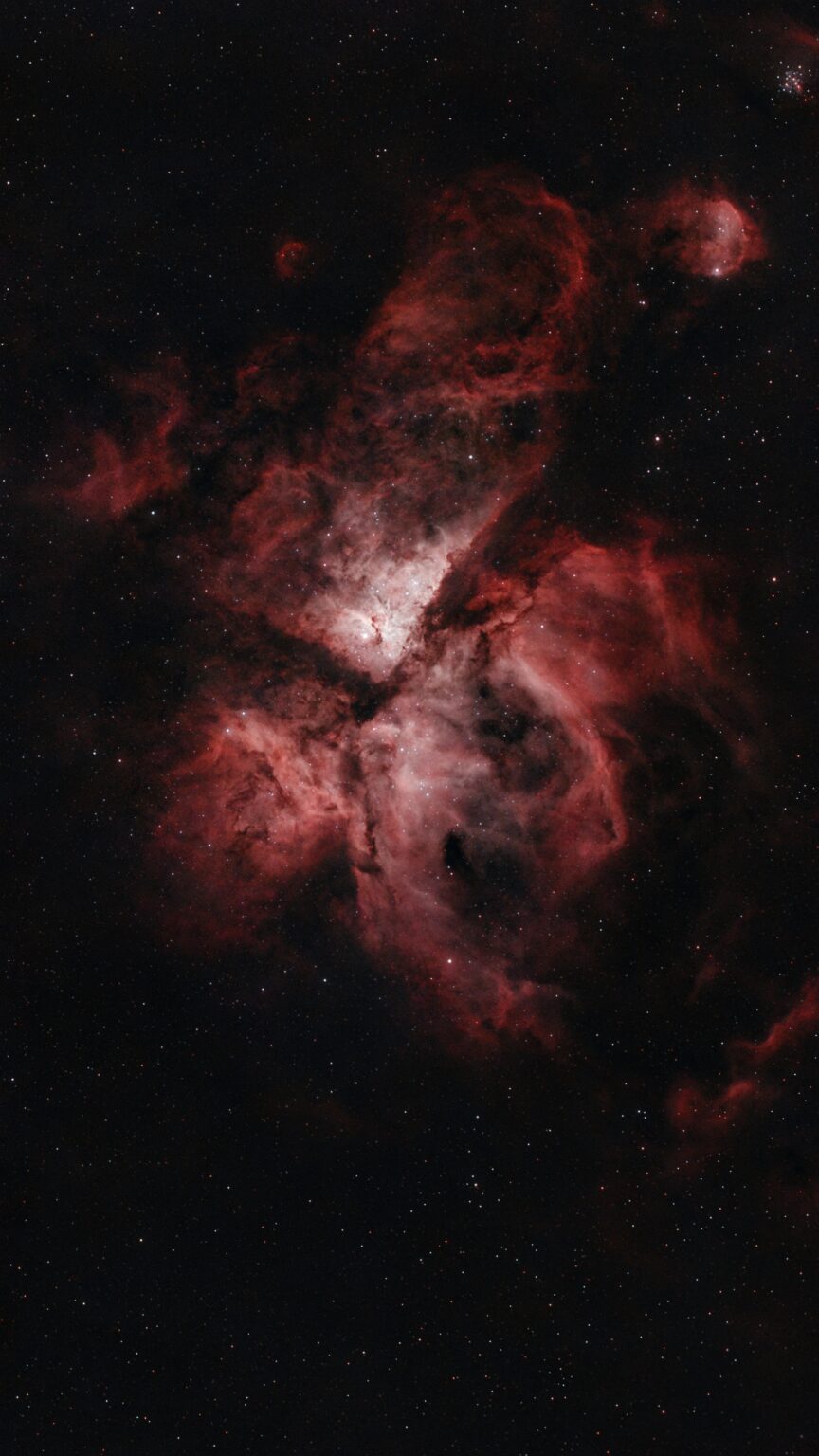 📸NGC 3372 – Nebulosa Carina – Junho/26 (Seestar S30 Pro)